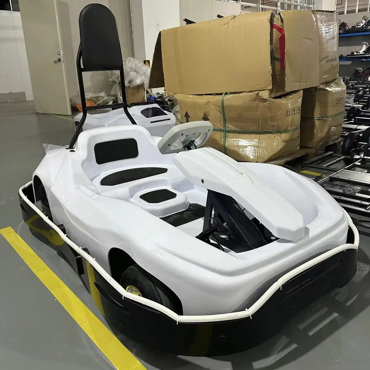 Brand new durable in use 2024 new arrival K11 electric go-kart 350W*2 motor go kart cars