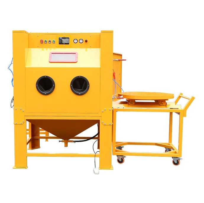 Kafan Industrial Sandblasting Machine Dry Abrasive Blast Cabinet