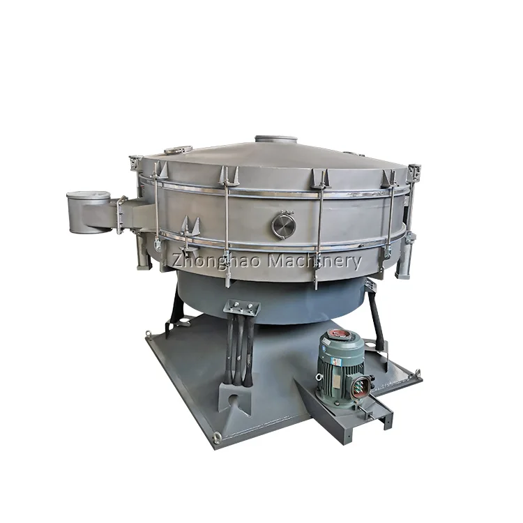 Large output capacity magnesium silicate sifter sieving machine round tumbler screening machine