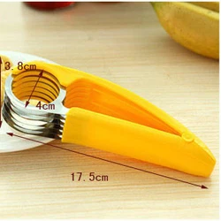 2022  home gadgets practical creative stainless steel fruit vegetable tools cucumber cutter ham banana slicer
