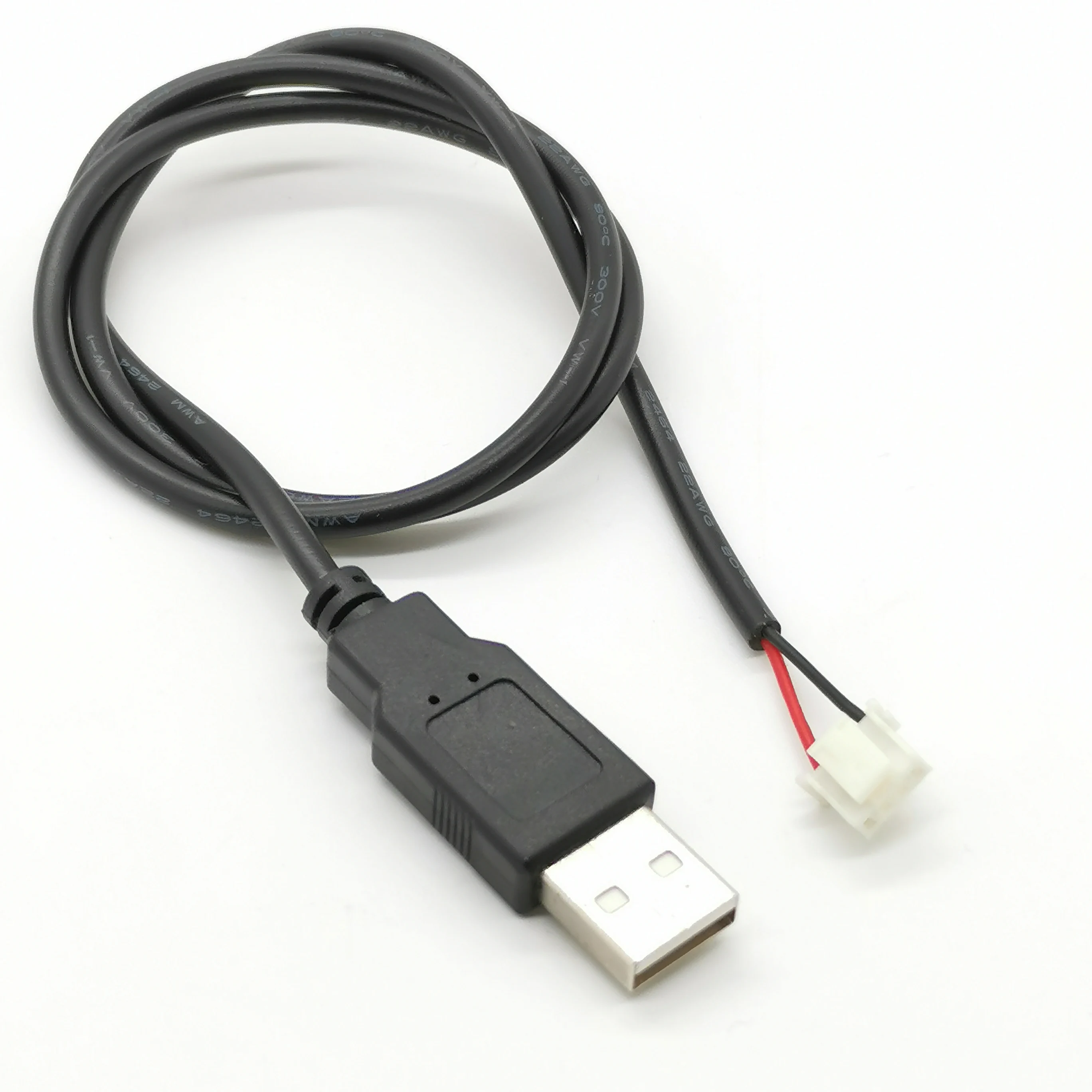 USB A male Female 2.0 to JST PAE PA2.0 60cm 4pin 28awg Cable