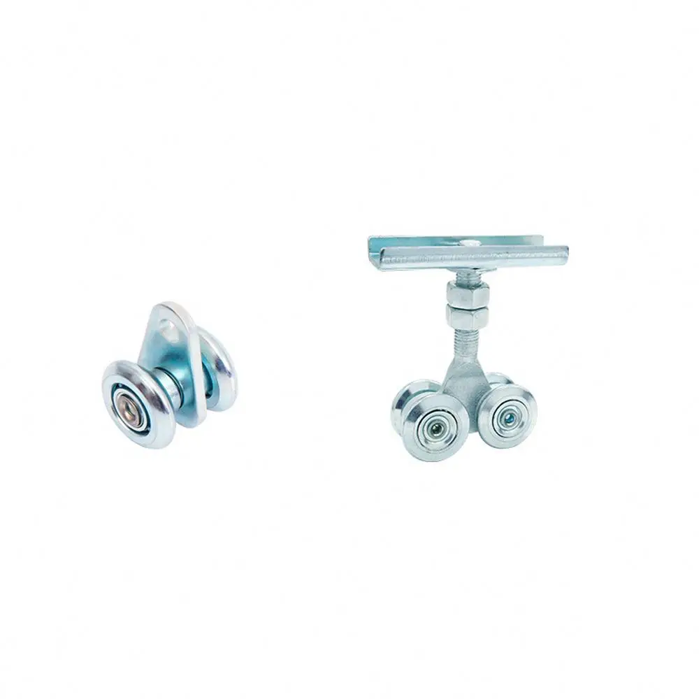 Heavy-duty Sliding Door Pulley Bathroom Kitchen Barn Door Hardware Rollers Wooden metal Door Hanging Pulley 1 SET
