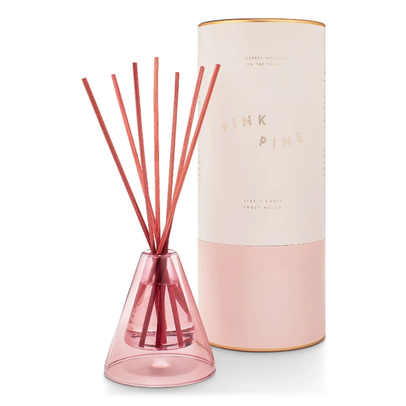 Home decoration qualified certification portable weeding aroma reed diffuser glass bottle reed diffuser