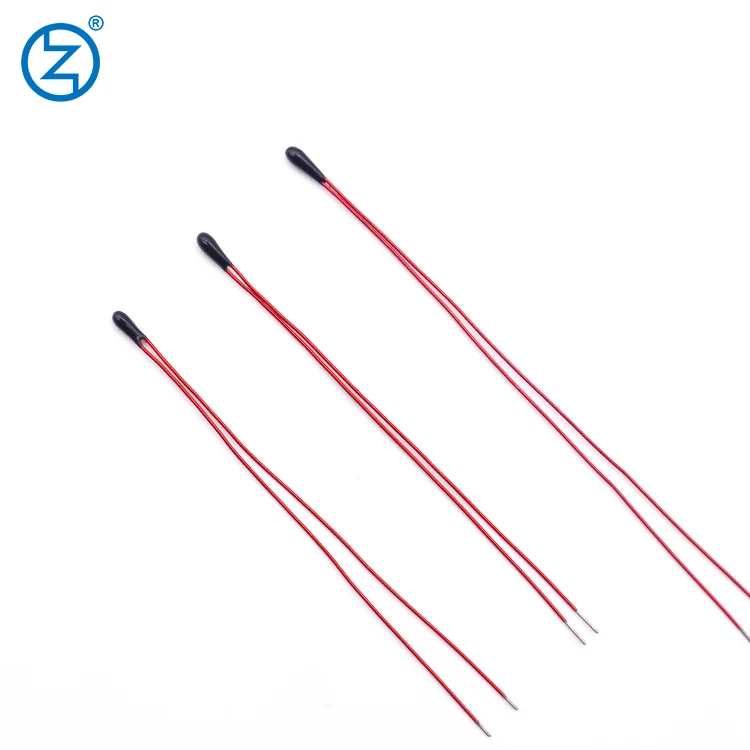 MF51 MF55 Temperature Measurement glass coated axial lead NTC Thermistor 3435 3450 3750 3950 4150 4200 4350 4450 2-1500Kohm1%3%