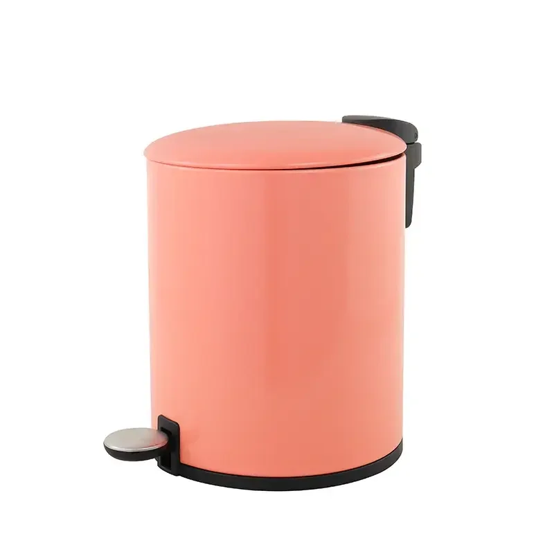 3L 5L office stainless steel waste bin home garbage bin indoor metal kitchen waste bin