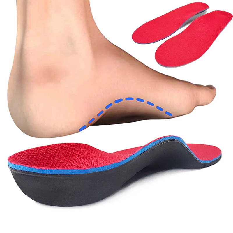High Grade Shock Absorption Material Sport Pain Relief Arch Support Insole Plantar Fasciitis Orthotic Orthopedic Insoles