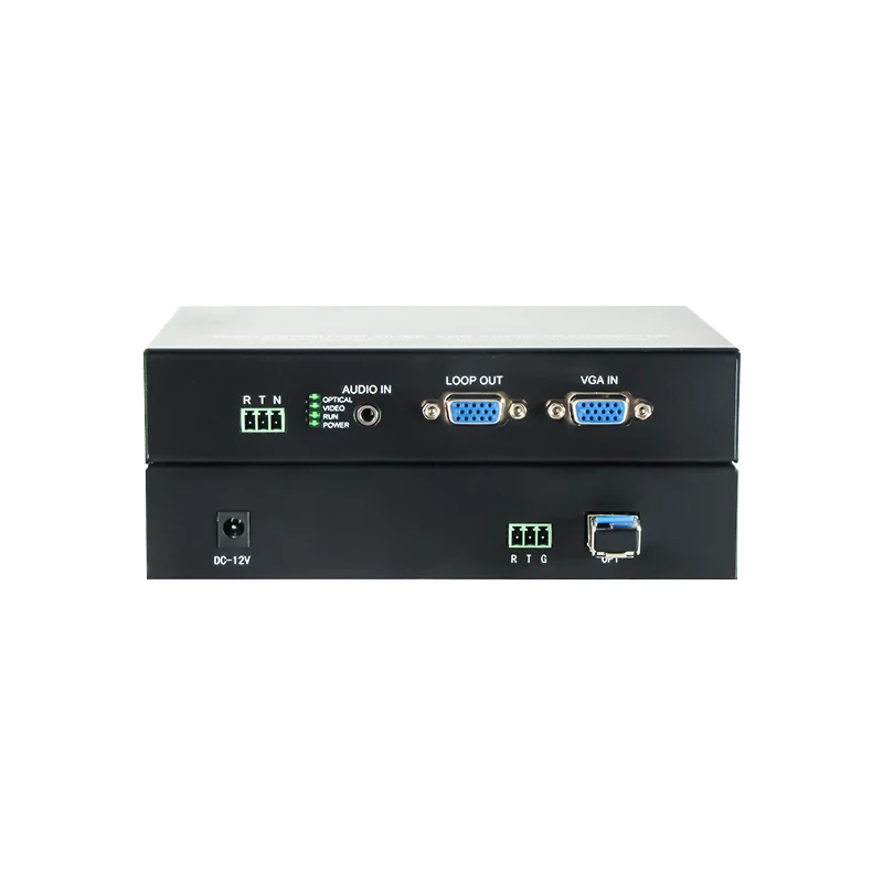 SQ-VGA02 VGA digital optical high-definition video terminal fiber long-distance transmission anti-interference