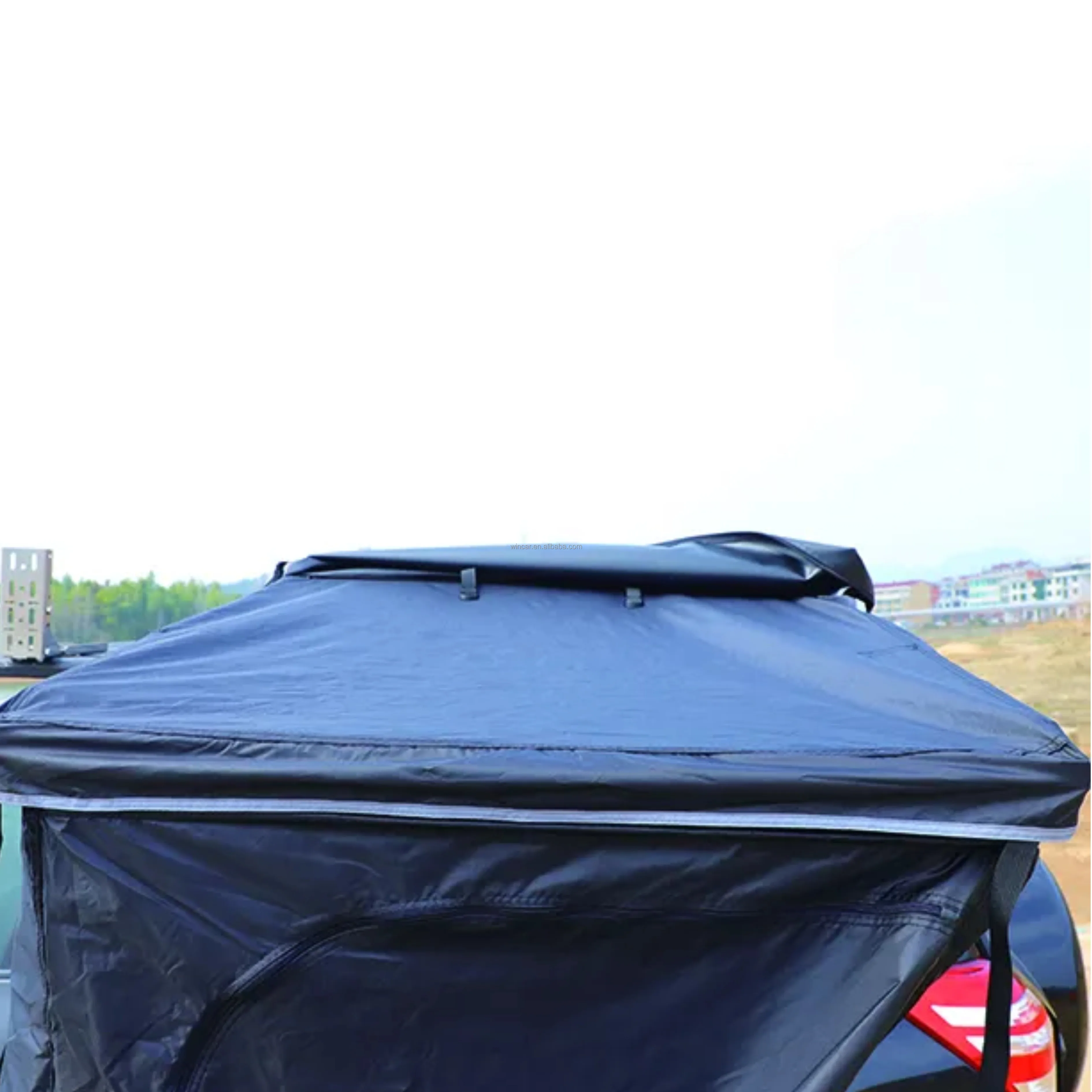 4x4 Camping accessories Shower Changing Room Toilet Bathing Tent Privacy  Car Side Shower Awning Tent With LED Strip Light