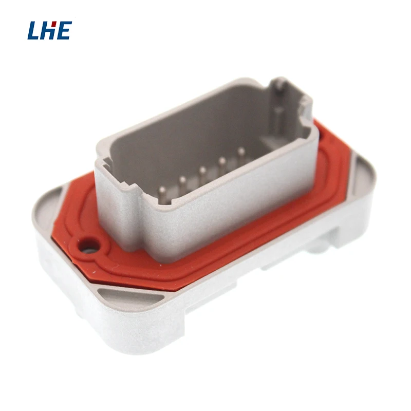 DT15-12PA Pa66 Auto Sealed Automotive Deutsch Connectors Pin Free BNC Screw Plug 2 Pin Male Power Connector Is Ok N Male 1 Pcs