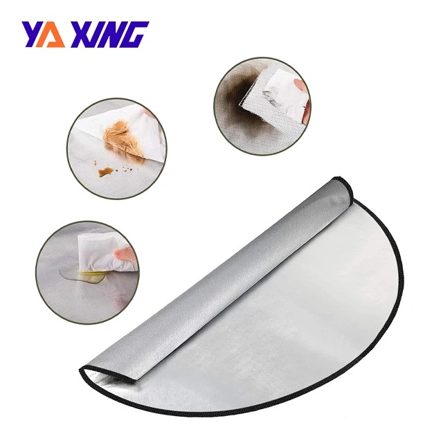 Yaxing Camping Firepit Mat to Keep Under Burning BBQ Grill Fire Pit Mat Protector