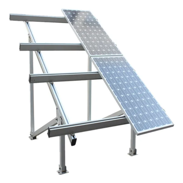 Solar Photovoltaic Mount Bracket with Screw Piles Roof Solar Photovoltaic Bracket Essential Component for Solar Mounting System