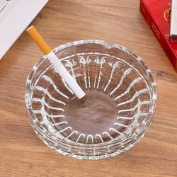 Ashtray glass creative personality trend multifunctional crystal large ashtray bedroom living room household ashtray