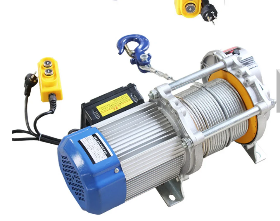 Wire rope electric hoist Factory direct sales of industrial winches with disorderly rope arrangement electric hoists
