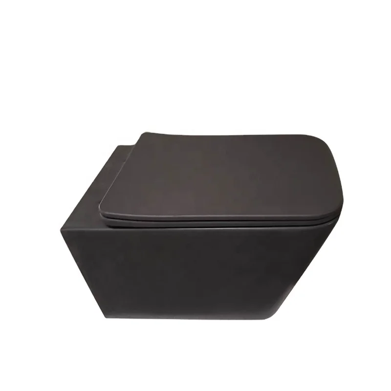 MEIYANI rimless flushing wandcloset bathroom toilet one-time glaze one-time firing wall-hung toilet