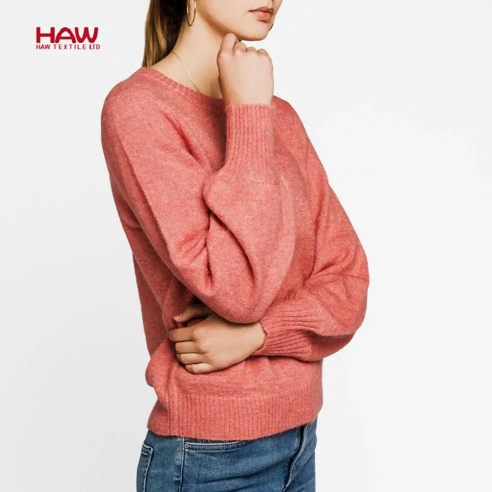 
New Arrival High Quality Women Casual Mohair Wool Sweater 