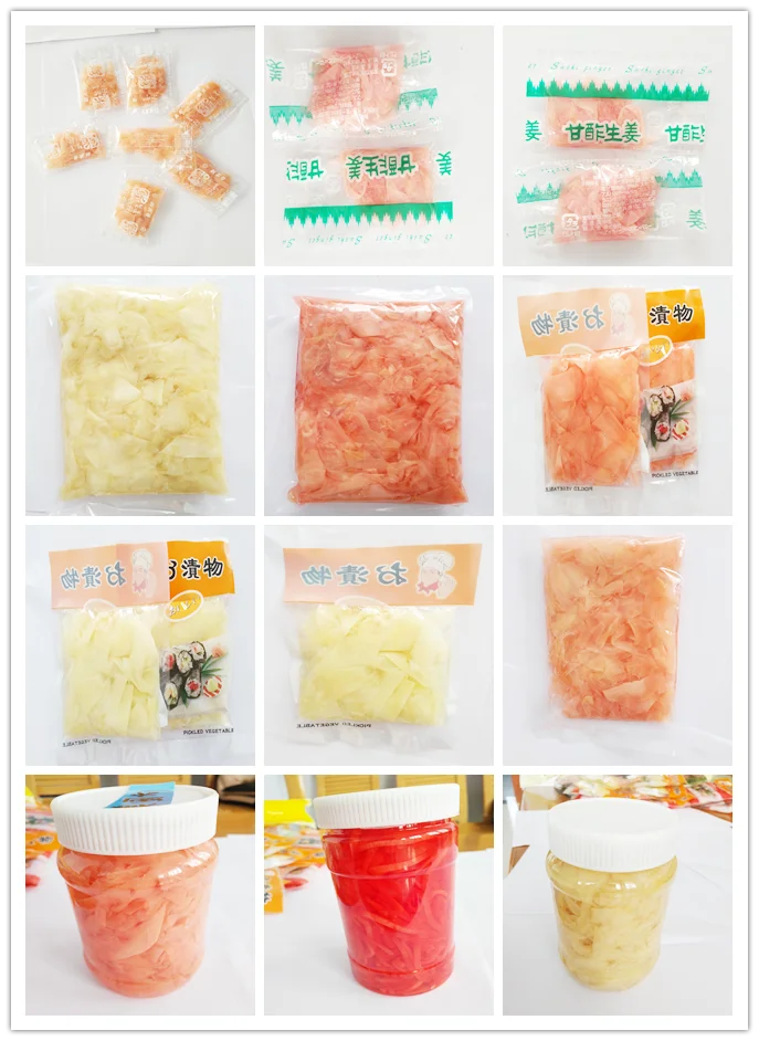 Factory Directly Selling instant food take-out sushi gari in sachet
