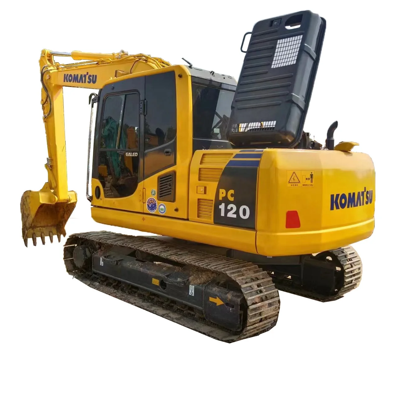 Crawler excavator Used komatsu PC120 / second-hand Japan engine PC 120