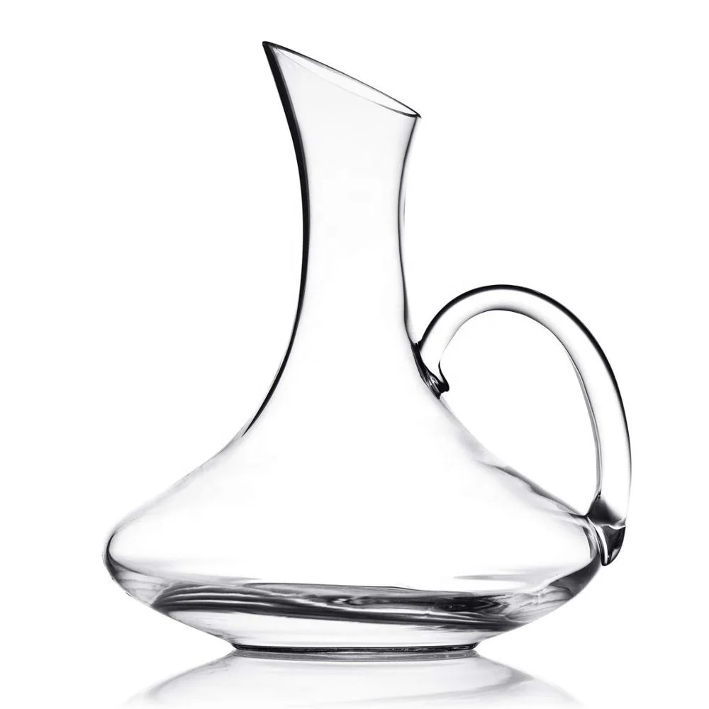 1800 ml Crystal Glass Wine Decanter/Wine Carafe with Handle