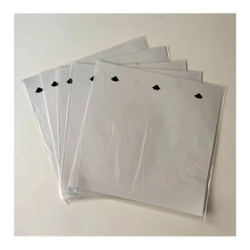 Custom logo printed MOFI type HDPE 12 inch turntable lp vinyl record storage inner sleeves