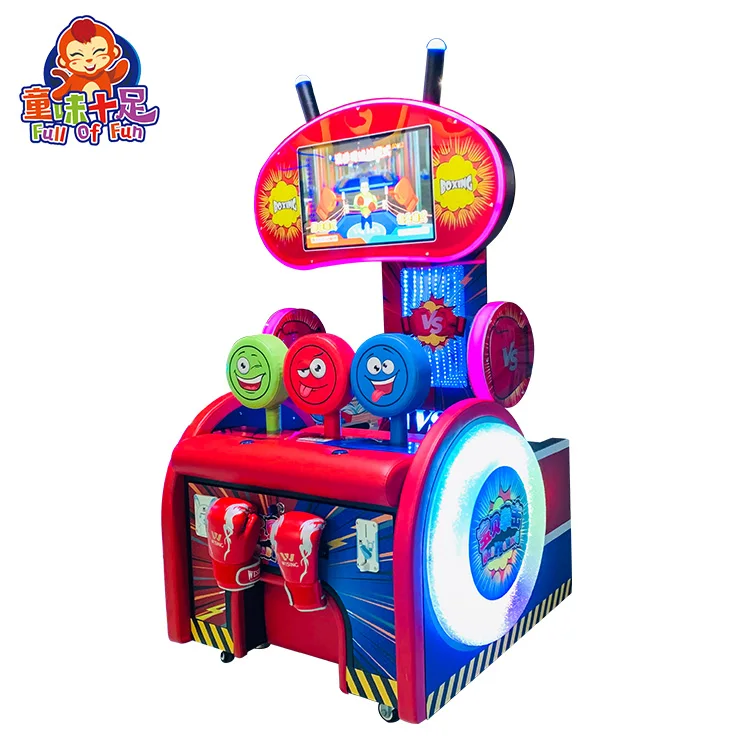 Wholesale factory price electronic game boxer machine boxing machine punch machine