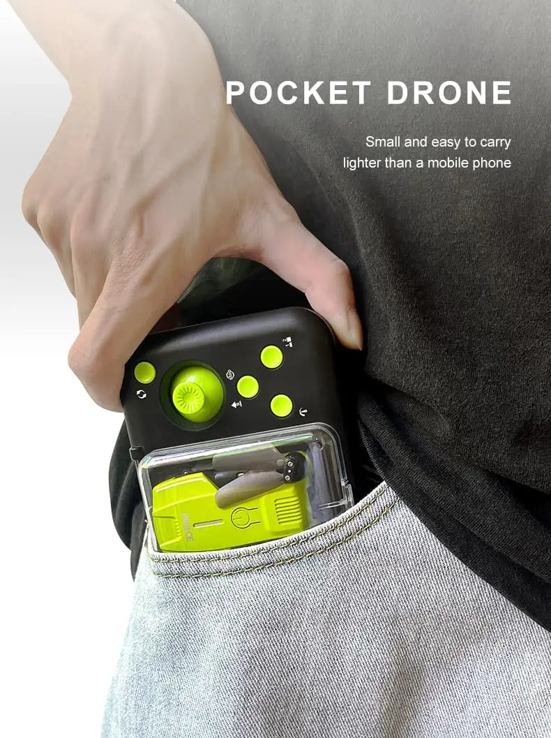 Hot Selling Mini Pocket Drone with HD Camera Quadcopter RC Airplanes Direct from China