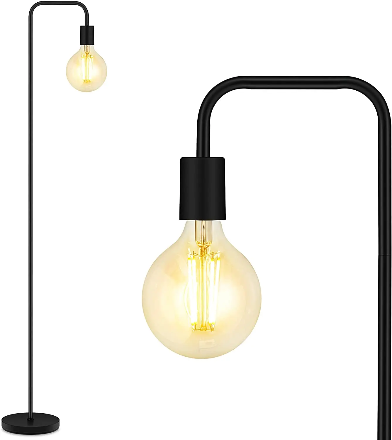 luxury home decor modern floor lamp Industrial Floor Lamp Standing Lamp, Mid Century  for Bedroom, Living Room, Minimalist