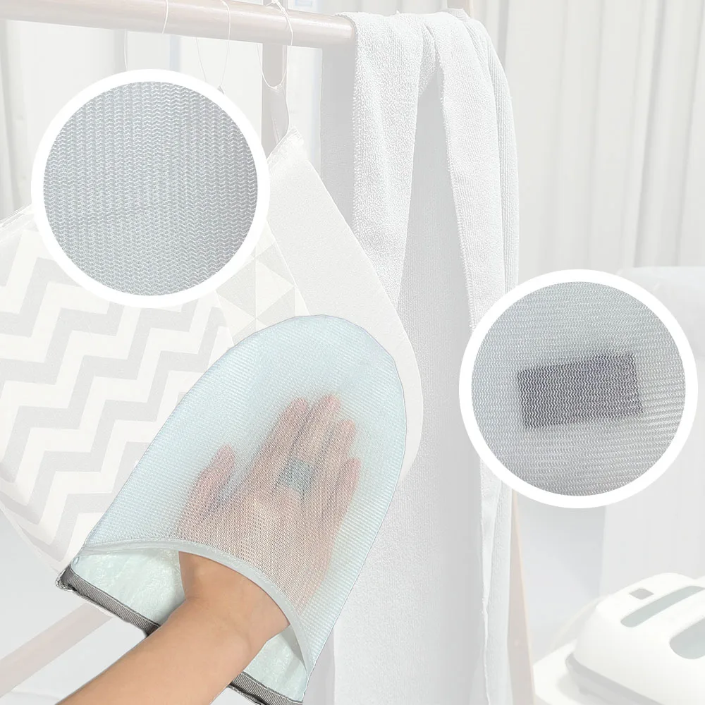 Garment Steamer Ironing Pad Waterproof Anti Steam with Finger Loop Heat Resistant Ironing Board for Clothes Steamers