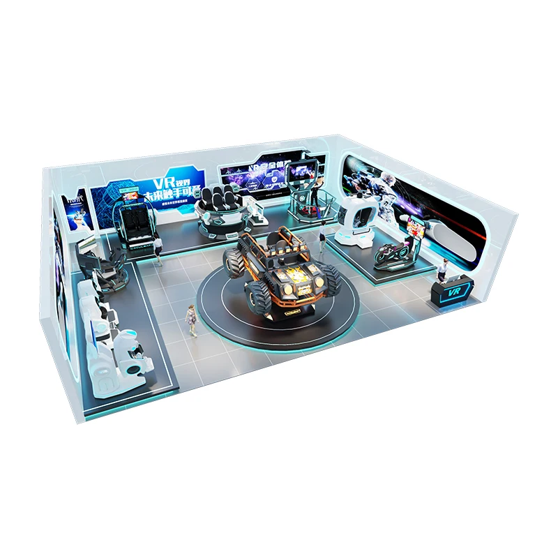 A complete set quick opening  Quick profit multiplayer  VR simulator vr game machines for vr Theme Park