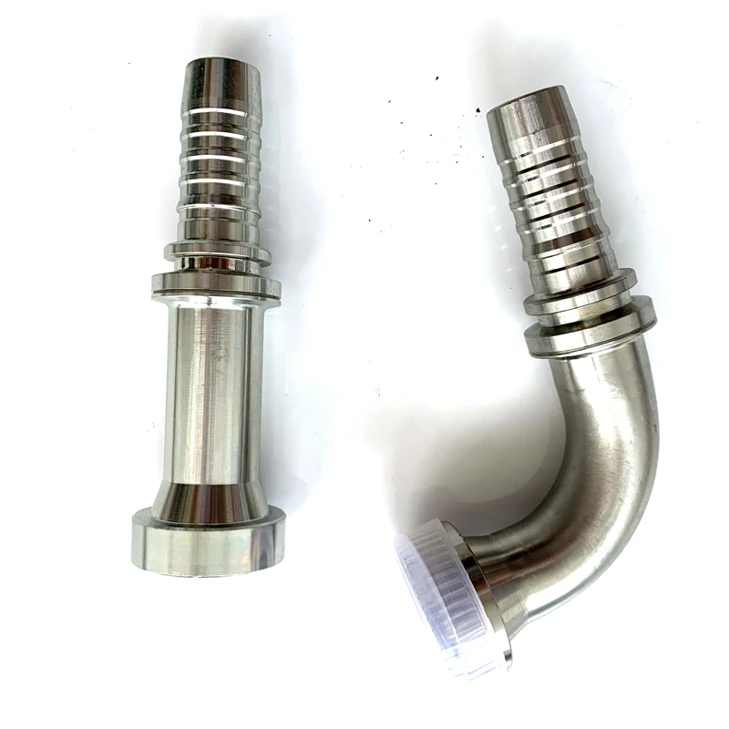 
Carbon Steel Hydraulic Hose Fitting Sae Flange 3000 Psi Code 61 Applied To Agricultural Equipment 