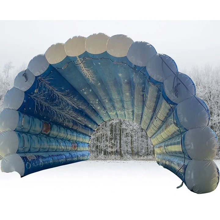 Commercial inflatable Winter Wonderland Arches for Your Gateway to Frosty Fun