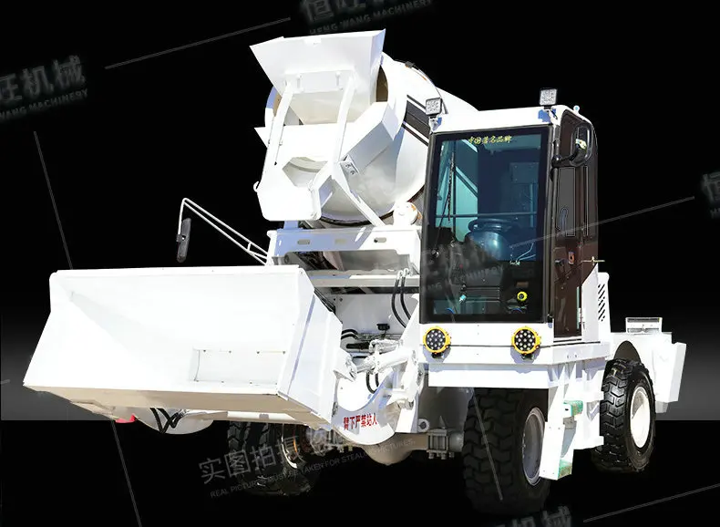 4L Self loading Automatic Cement Concrete Mixers