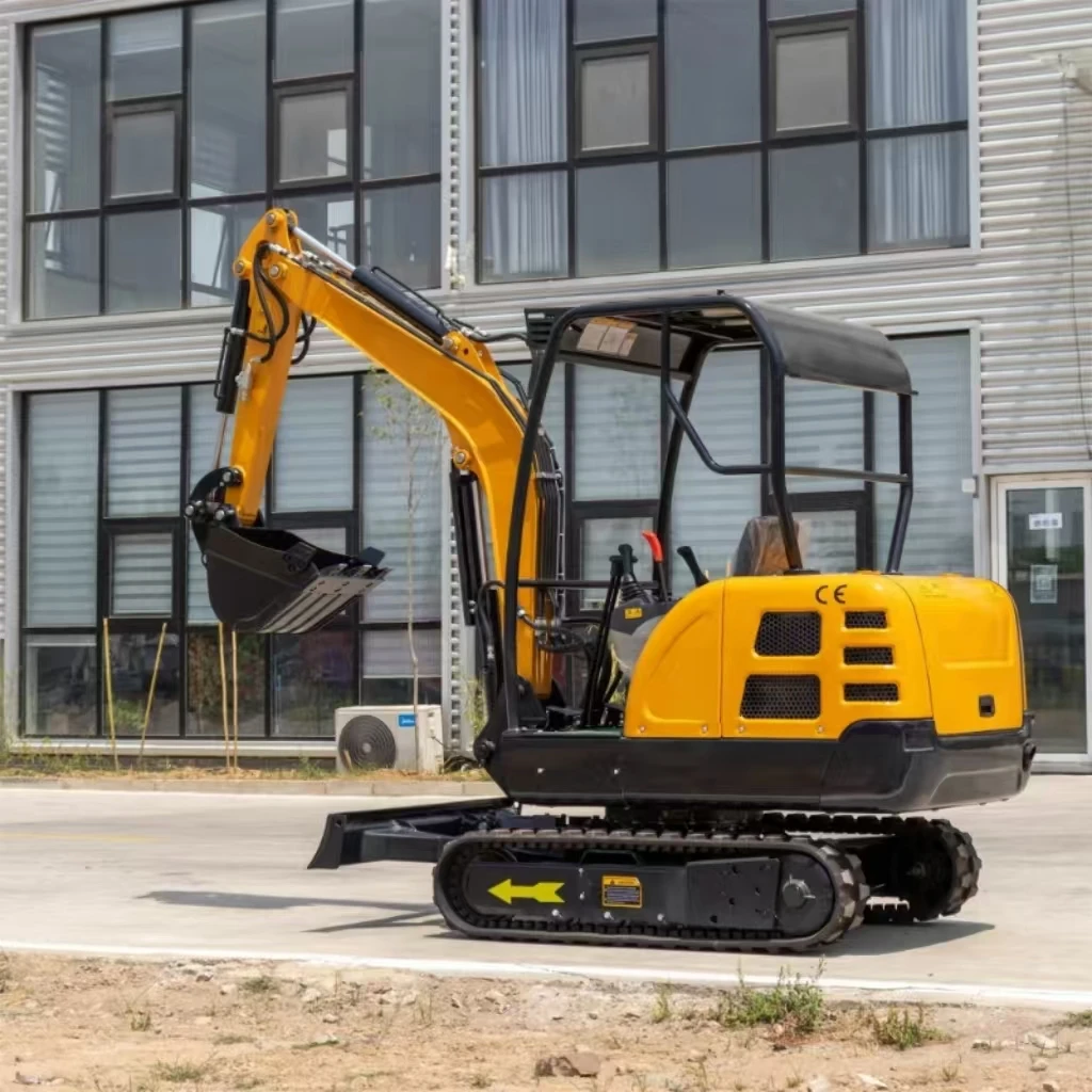 mini excavator 1 ton 1.8ton swing boom mini excavadora 2 ton machine hot sale mini pelle attachment with cabin