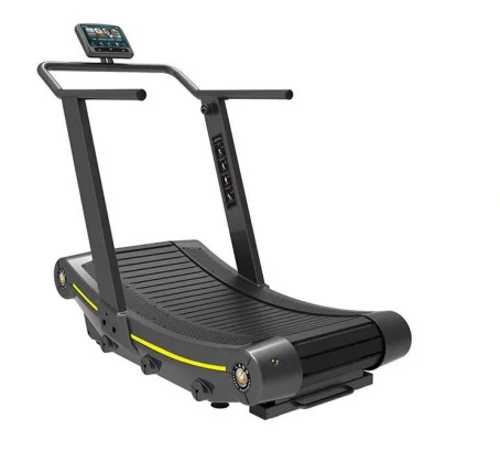 Commercial Gym Use Running Machine Fitness Equipment No Motor Device Curve Design Treadmill