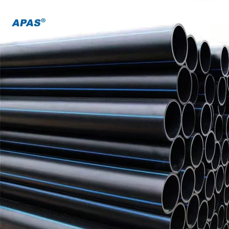 APAS China Factory Price All Types HDPE Pe Pipe Fitting  Fittings  For water supply drainage HVAC Aquaculture Gas Submarine