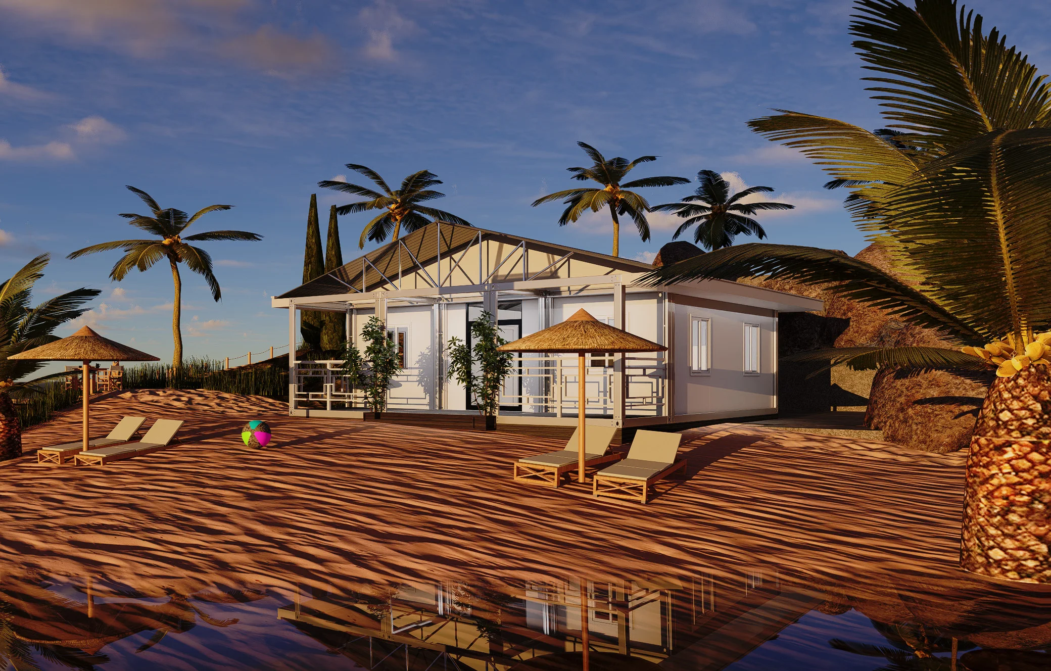 mobile ready made steel design modular china portable flat pack luxury living capsule house