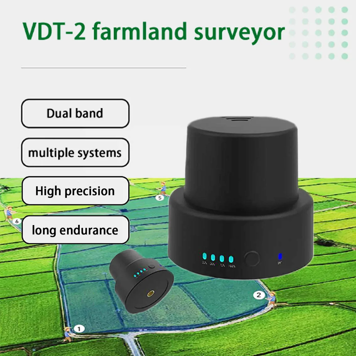 VK VDT-2 точечное устройство для сельского хозяйства геодезист двухчастотный Многофункциональный Высокоточный