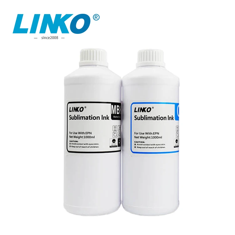 LINKO High Density Fluorescent Sublimation  Ink for Sublimation  Printing