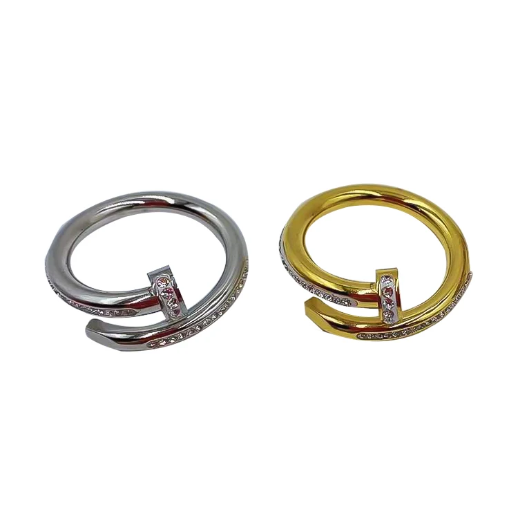 Cool Cheap Popular Stainless Steel Romantic Korean Style Finger Ring for women