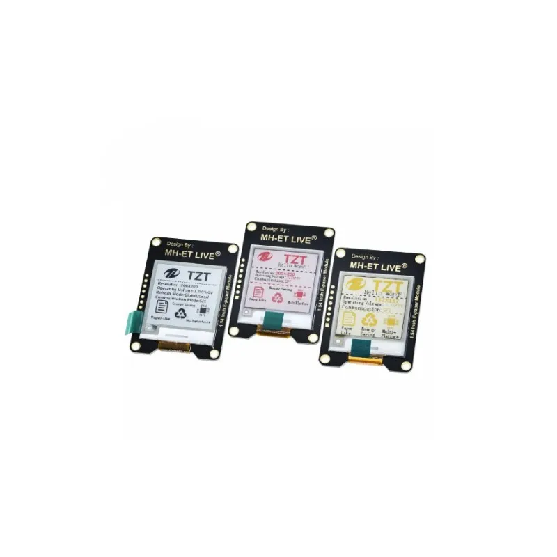 1.54 Inch Epaper Module E-paper E-Ink Display Screen SPI Support  For Arduino STM ESP32