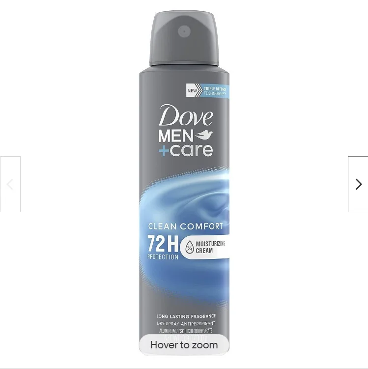 Dove сухой спрей антиперспирант дезодорант 48-часовой защиты Экстра свежий