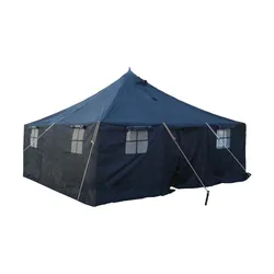 QinXing sell well 10people big space stable structure camping tents sale outdoor canvas tents canvas winter tent