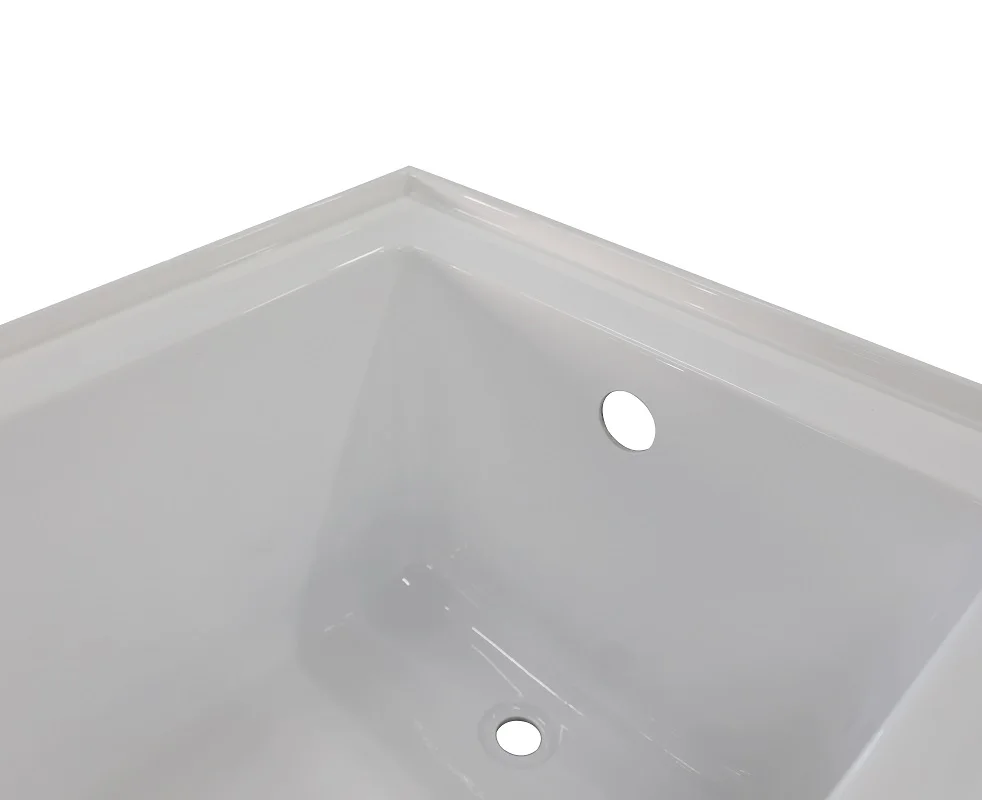 5 Years Warranty Adult Soaking Alcove Acrylic Large Bathtubs Freestanding Bathroom Bathtub For Modern Bathroom