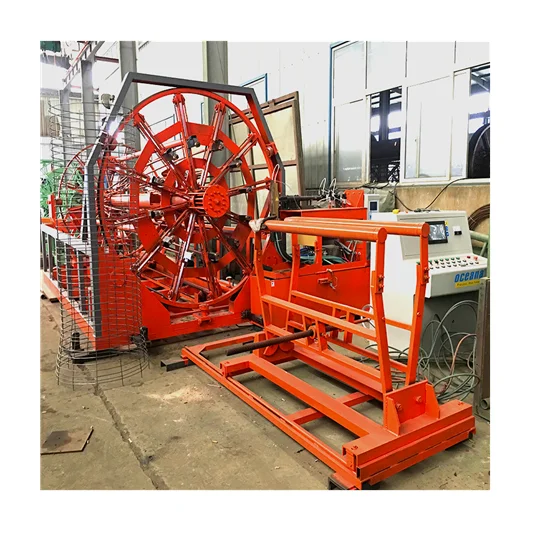 Automatic Reinforcing Concrete Pipe Cage welding machine Wire cage machine Cage forming machine HGZ300-3600mm