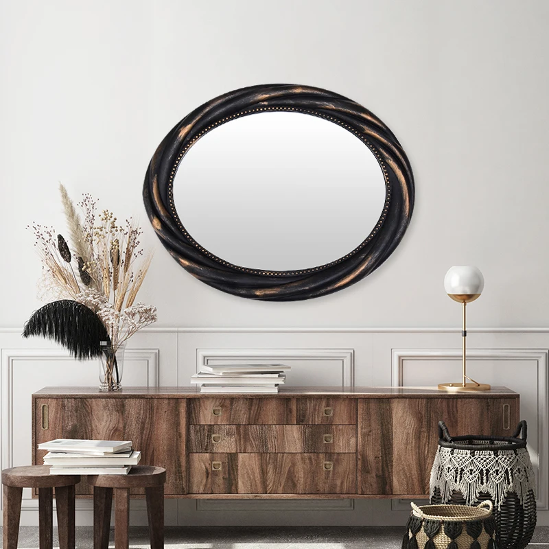 Modern Luxury Hotel Decorative Antique Large Wall Mirrors Home Decor Full Length Mirror Stickers Decoration Home