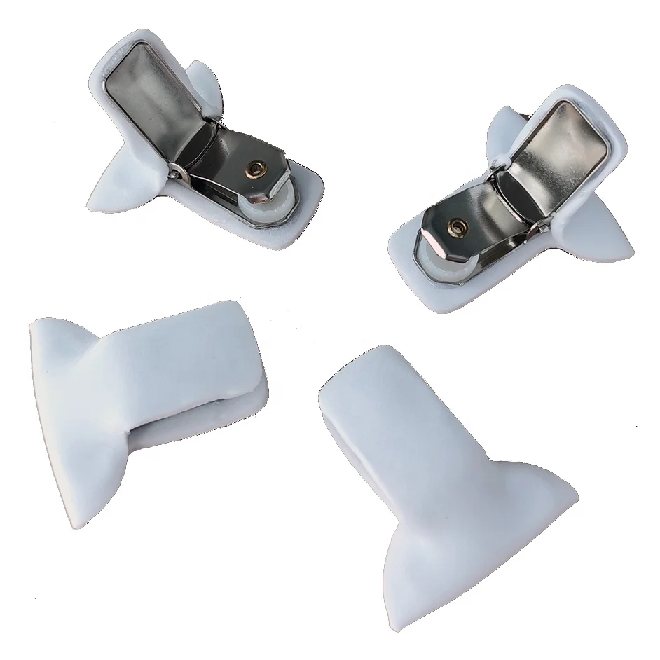 White bedding sheet clamps blanket fasteners comforter clips padded duvet clips