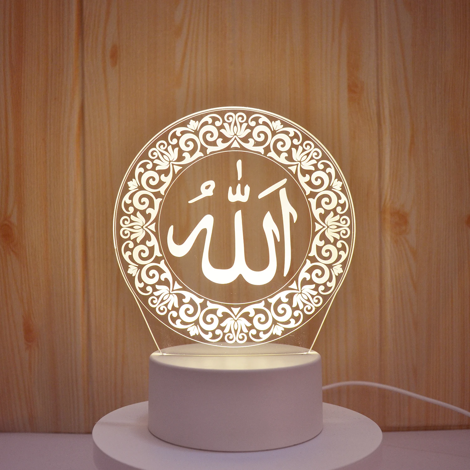 Custom Pattern Acrylic Lamp 3D Decoration LED Illusion Lamp For Kids Room 3D Night Light