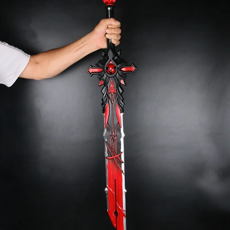 Popular Genshin Impact Accessory Carnival Cosplay Props End Of The Wolf PU Soft Toy Sword