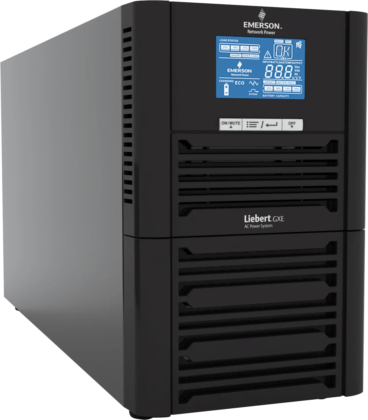 Vertiv Online UPS GXE 1 кВА выходной входной сигнал фазовый бесперебойный источник питания