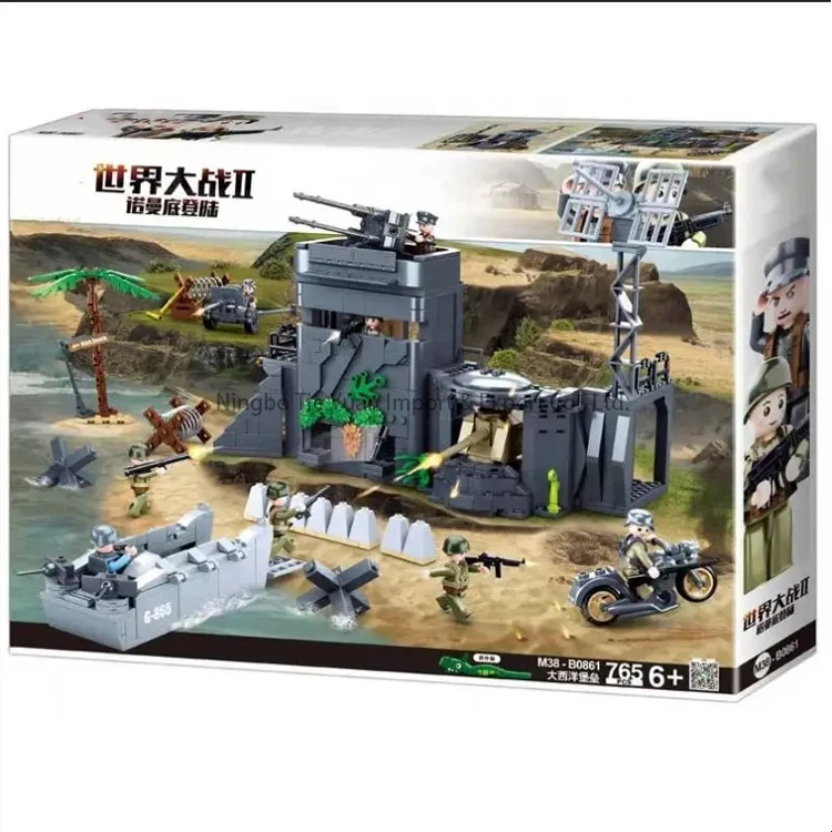 M38-B0861 Building Blocks Set 765PCS Construction Educational Toys Custom Brick Models Transportation-Themed DIY Kids 5 7 Years