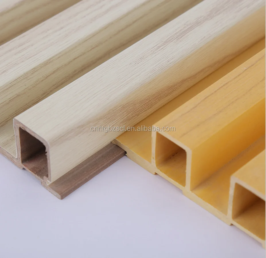 indoor interior Wood Plastic pvc wpc Composite Wall Decoration Cladding covering Panel Board indoor interior wainscot